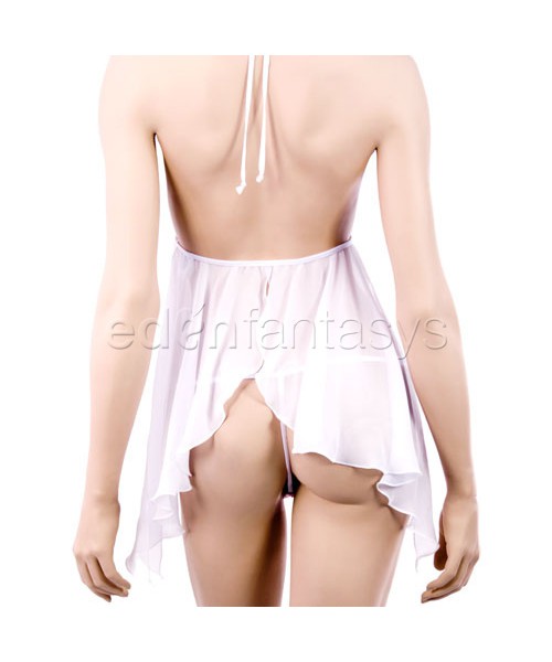 Random hearts babydoll with g-string