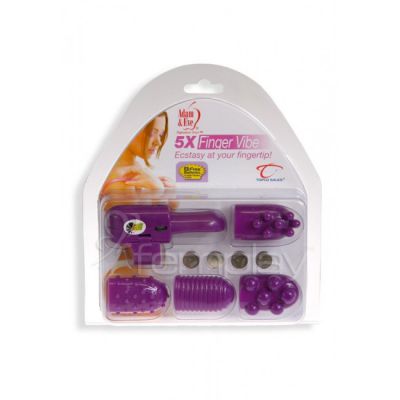 5 x Finger Vibe Kit Purple