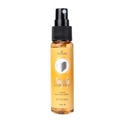 Sensuva Deeply Love You Throat Relaxing Spray Butter Rum