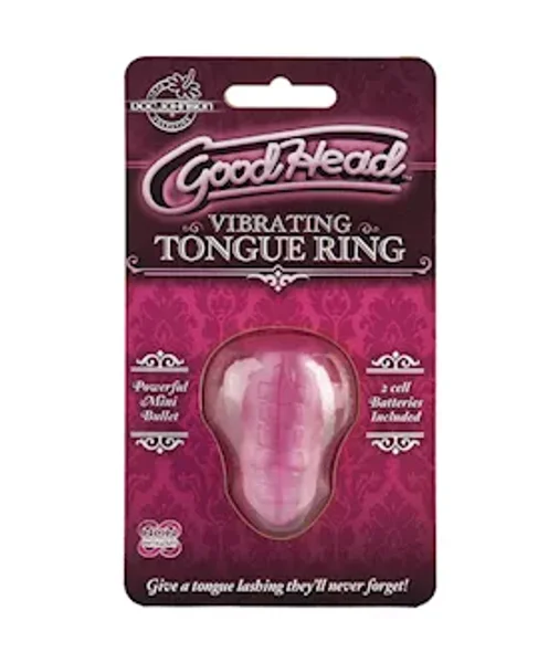 Doc Johnson GoodHead Vibrating Tongue Ring — image 6 of 6