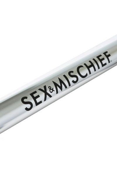 Sex & Mischief 26" Metal Spreader Bar with Attached Wrist & Ankle Cuffs