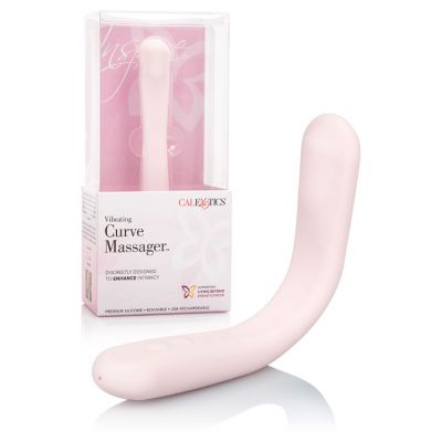 California Exotic USB Rechargeable 6 75 Vibrating Silicone Curve Massager