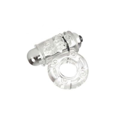 O Wow Vibrating Cock Ring by Screaming O Clear