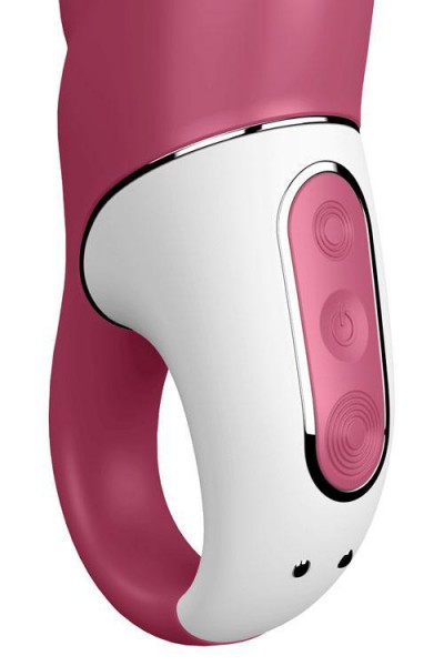 Satisfyer Petting Hippo 9" Silicone G-Spot Vibrator