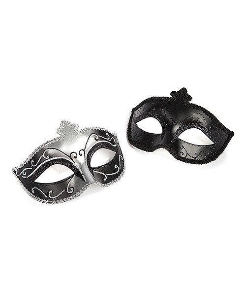 Fifty Shades of Grey Masks On Masquerade Mask (Twin Pack)