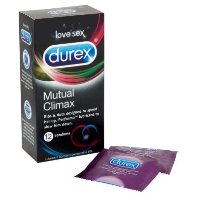 Durex Mutual Climax Condoms 12 Pack