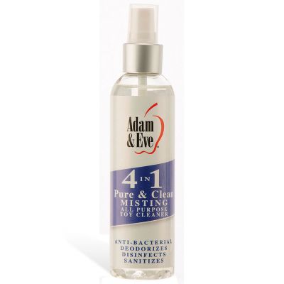 Adam and Eve 4 In 1 Misting Toy Cleaner 118ml