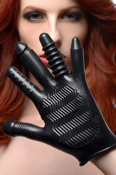 Master Series Pleasure Poker Textured Glove — image 8 of 10