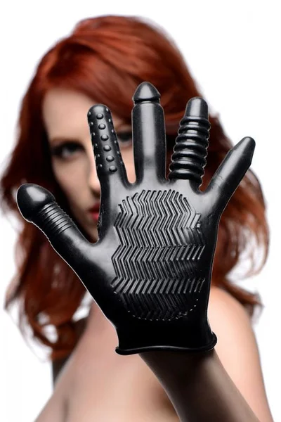 Master Series Pleasure Poker Textured Glove — image 6 of 10