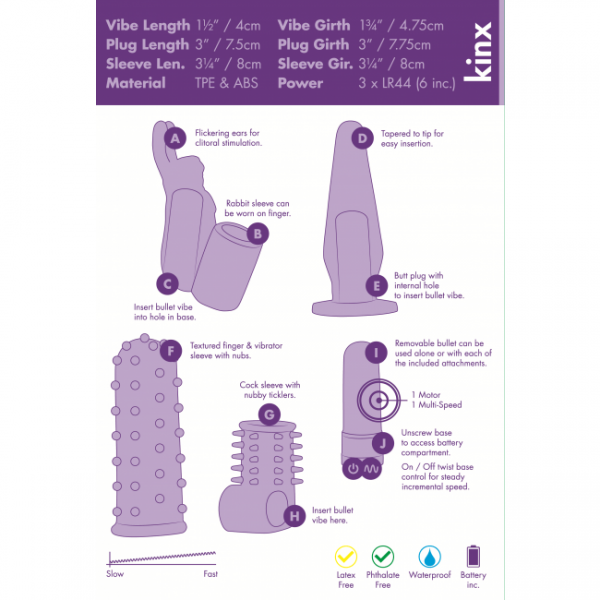 Kinx 4 Play Mini Couples Kit