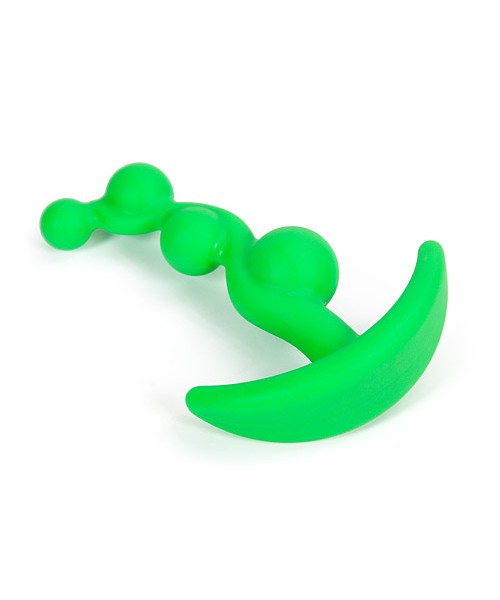 Eden beaded silicone mini plug