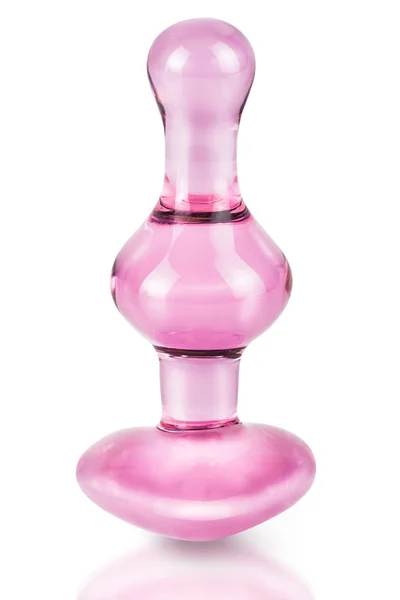 Pipedream Icicles 3.9" Glass Butt Plug with Heart Base — image 9 of 9
