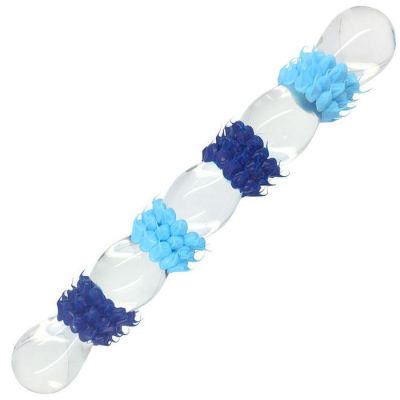 Glass Taffy Tickler Dildo