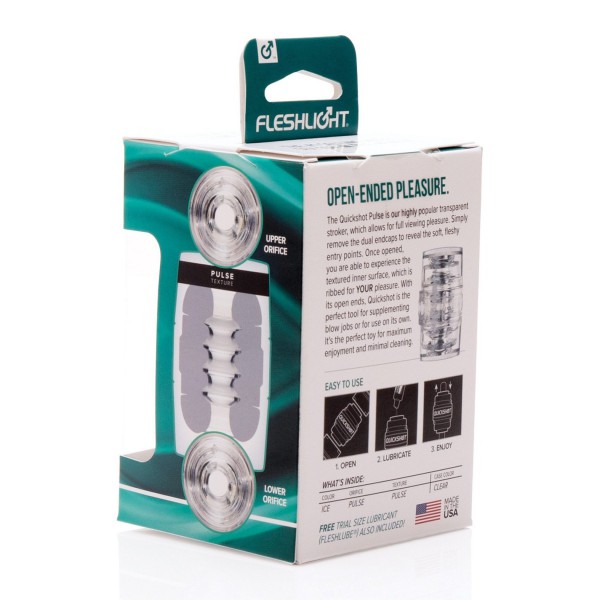Fleshlight QuickShot Pulse - Clear
