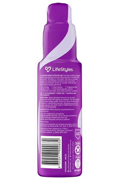 Lifestyles Luxury Silicone Lubricant (100ml) — image 5 of 5