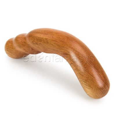 Handcrafted wooden dildo 261