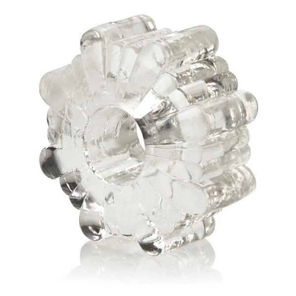 Basic Essentials Set of 4 Rings Clear