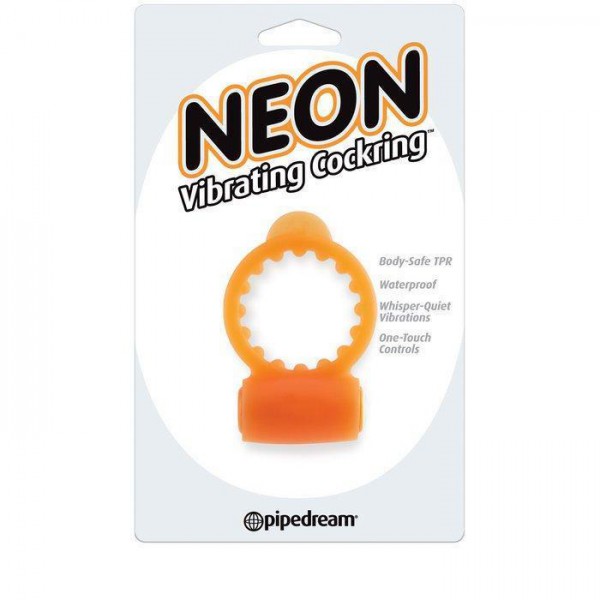 Neon Vibrating Cock Ring
