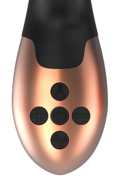 Shots Toys 7.8" Silicone G-Spot Vibrator with Heating