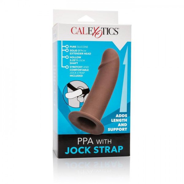 PPA Silicone Hollow Strap On With Jock Strap