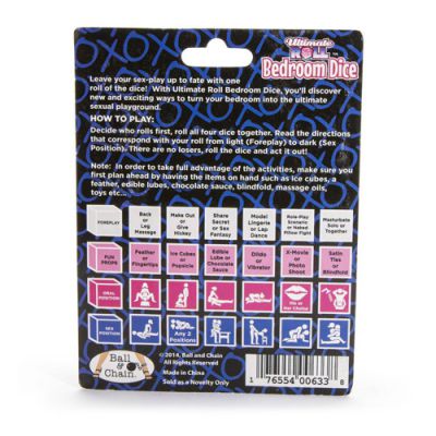 Ultimate bedroom dice game