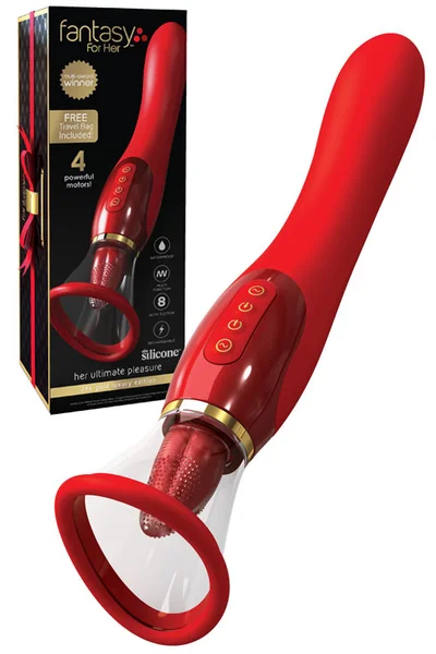 Pipedream 24K Gold Pump With Tongue & Vibrating G-Spot Handle — image 13 of 18
