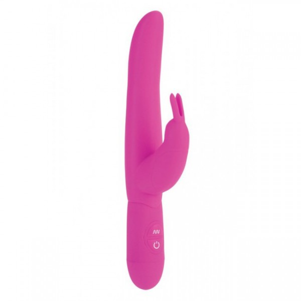 Posh Silicone Bounding Bunny Vibrator - Pink
