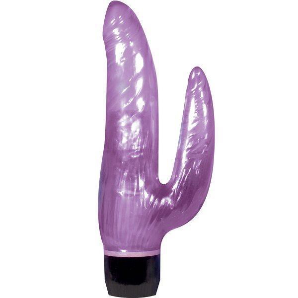 Dynamic Duo Dong Jelly Vibrator Waterproof