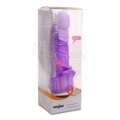 Silicone Classic Premium Clitoral Vibe Purple