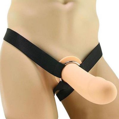 Silicone Hollow Strap On With Jock Strap