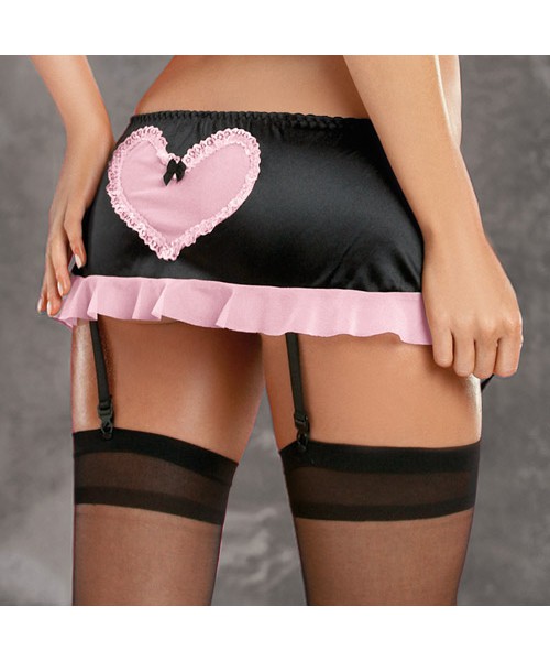 Bra and garterbelt set