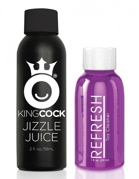 King Cock 8 Inch Squirting Cock with Balls — image 10 of 18