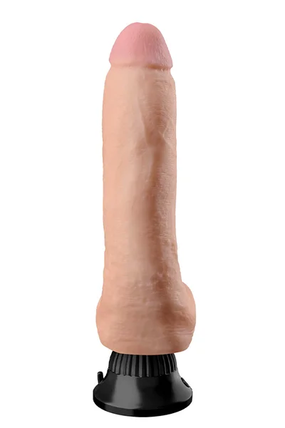 Pipedream Realistic 8" Vibrator with Balls — image 7 of 8