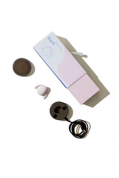 Dame Eva II USB-Rechargeable Hands-Free Silicone Clitoral Vibrator