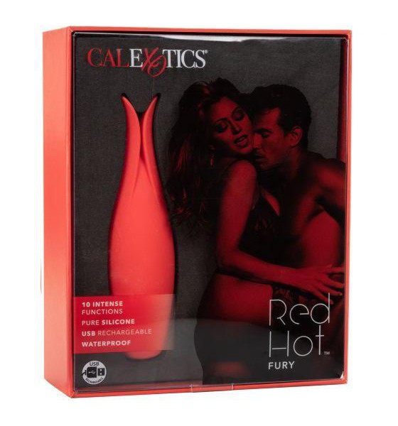 Red Hot Rechargeable Silicone Clit Stimulator — image 6 of 6