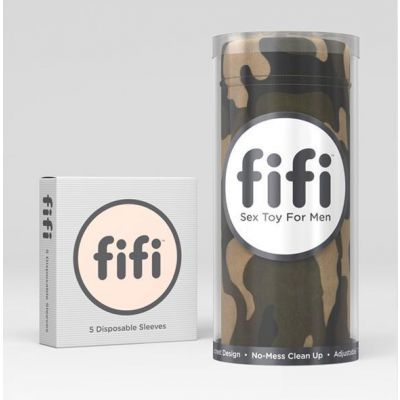 Fifi Male Masturbator Camo with 5 Sleeves