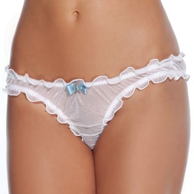 Sheer full back panty