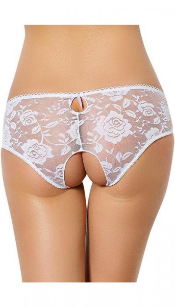 Crotchless Lace Panty - Three Sizes Available