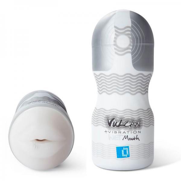 Vulcan Plus Vibration Wet Mouth Masturbator