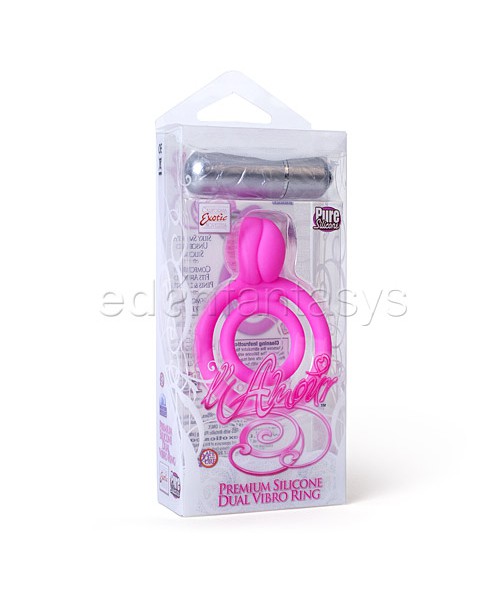 L'Amour premium silicone dual vibro ring — image 5 of 5