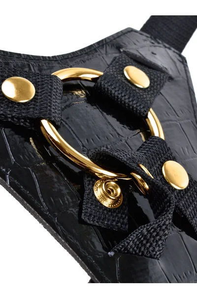 Pipedream Gold Designer 7" Strap-On — image 9 of 10