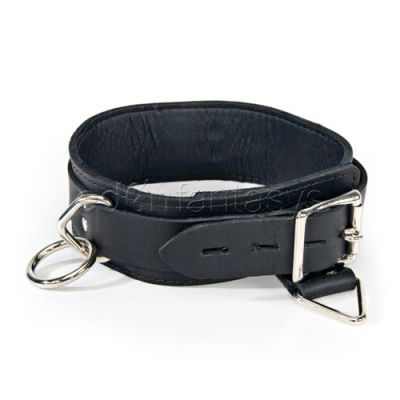 Locking collar with mini bondage rings