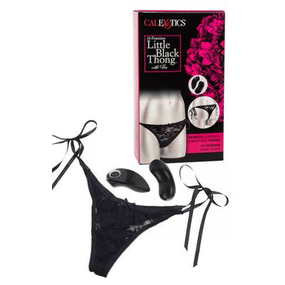 California Exotic Vibrating Side Tie Panties with Remote