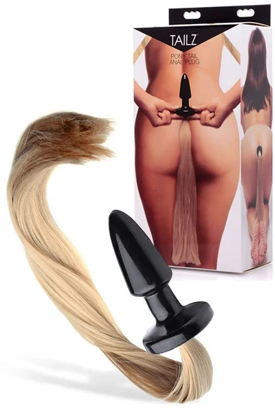 Tailz 3.5" Anal Plug with Long Pony Tail — image 5 of 16