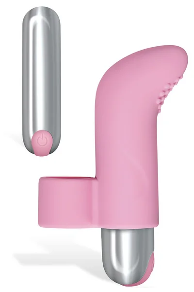 Adam and Eve 3.4" Finger Vibrator with Removable Bullet — image 16 of 20