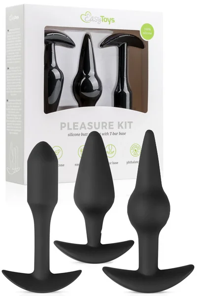 Easy Toys Silicone Butt Plug Pleasure Kit (3 Pce) — image 5 of 8