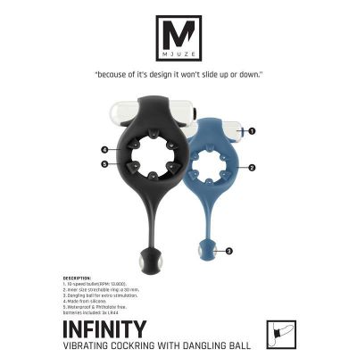 Mjuze Cockring W Ball