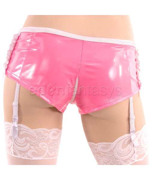 Fetish PVC shorts