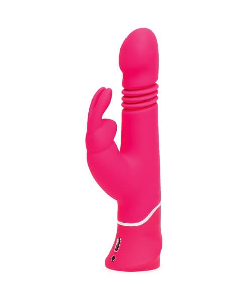 Happy Rabbit Rechargeable Realistic Thrusting Rabbit Vibrator Pink — image 6 of 7