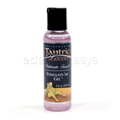 Tantric lovers stimulate er gel